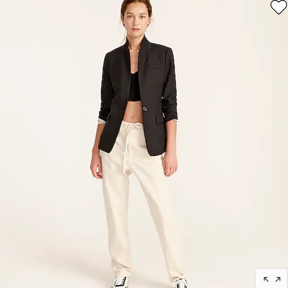 J. Crew Regent Blazer in Wool Flannel